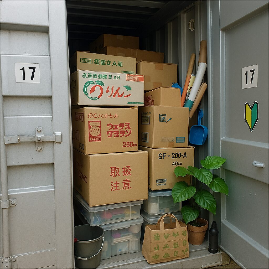 トランクルームなどの活用も便利
