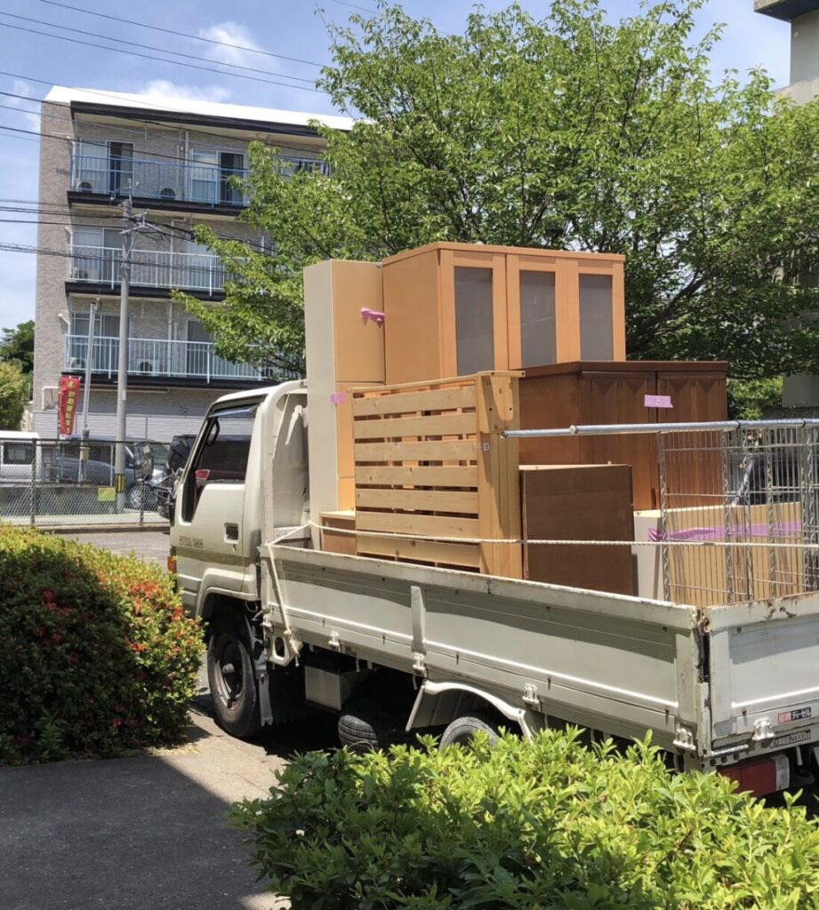 2tトラック積載プランで処分できる不用品の目安