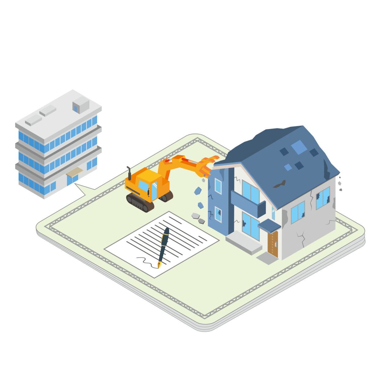 東海地域の家の解体工事|手続きの進め方【工程順に解説】
